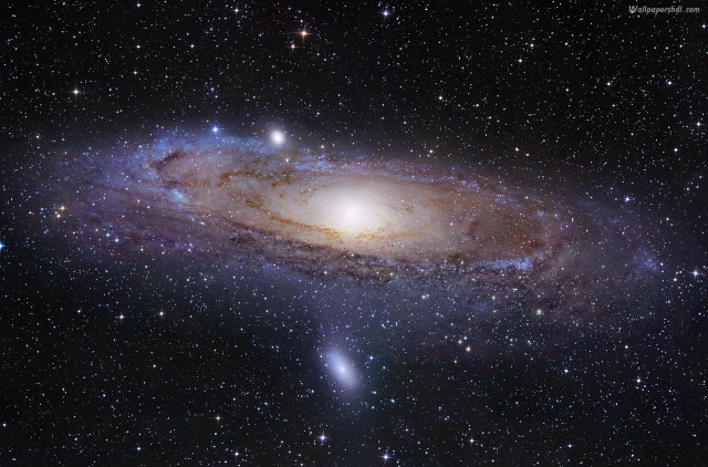 Galaxy stars bright light space #2 free wallpaper - medium preview image