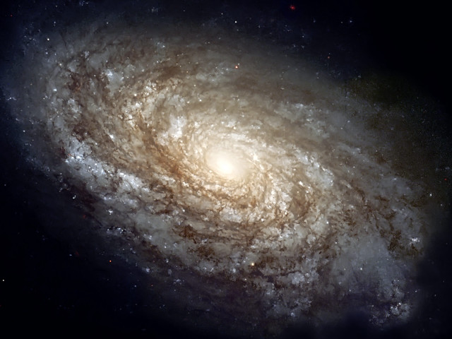 Spiral galaxy bright light stars #2 free wallpaper - medium preview image