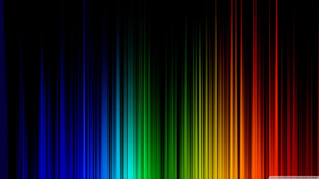Rainbow black white border Évariste free wallpaper - medium preview image