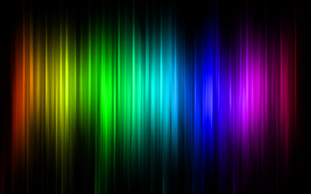 Rainbow lines light black border free wallpaper - medium preview image