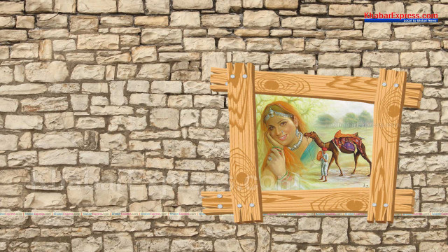 Girl dog brick wall picture free wallpaper - medium preview image