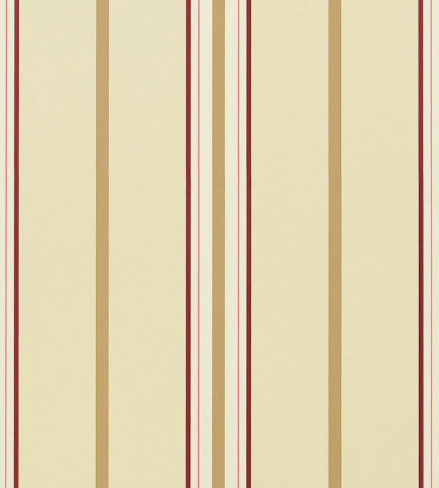 Red beige stripe pattern white free wallpaper - medium preview image