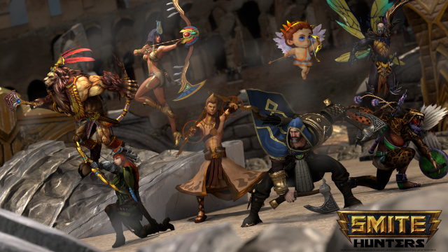 Animated characters cave giant rock free wallpaper - medium preview image