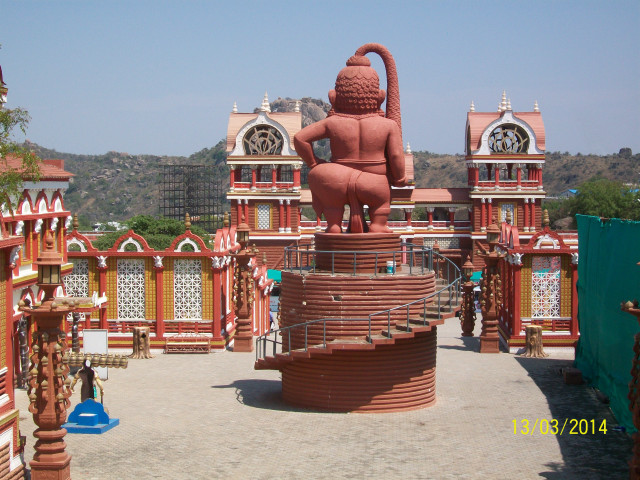 Statue man building spiral staircase free wallpaper - medium preview image