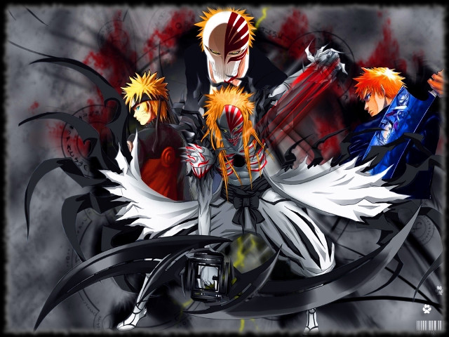 Anime blood splatter kirosaki blur free wallpaper for desktop - medium preview image