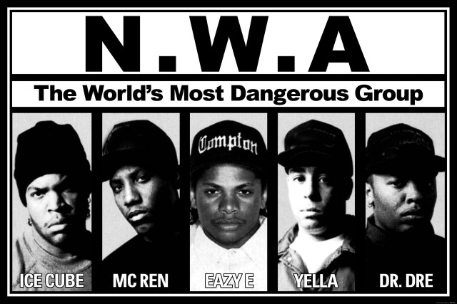 Nwa dangerous group everett warner free wallpaper - medium preview image