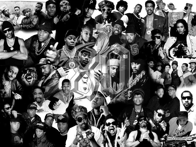Collage black white photos facial free wallpaper - medium preview image