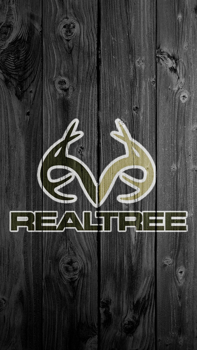 Wooden wall realtree logo lizard free wallpaper - medium preview image