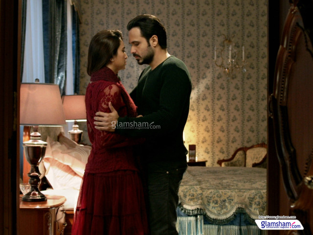 Man woman room romanticism poster free wallpaper - medium preview image