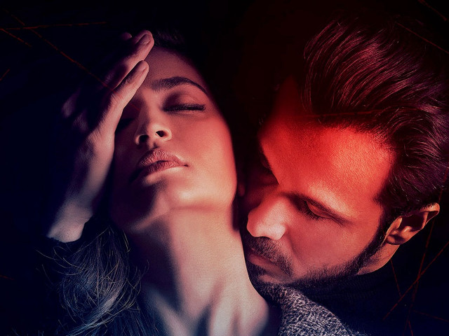 Man woman kissing dark eyes free wallpaper - medium preview image