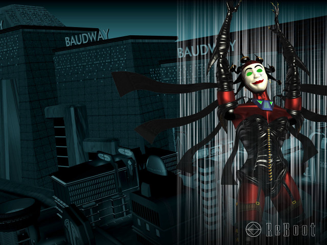 Creepy clown bar room sign free wallpaper - medium preview image