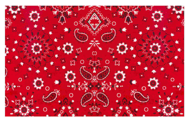 Red white pattern background border free wallpaper - medium preview image