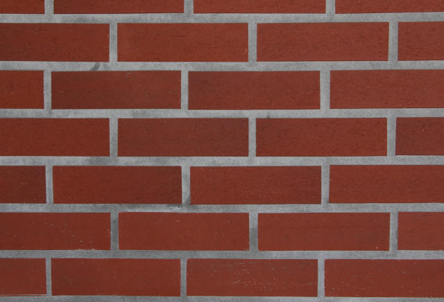 Red brick wall white clock #4 free wallpaper - medium preview image