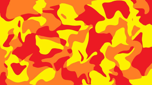 Camouflage yellow red flame fire free wallpaper - medium preview image
