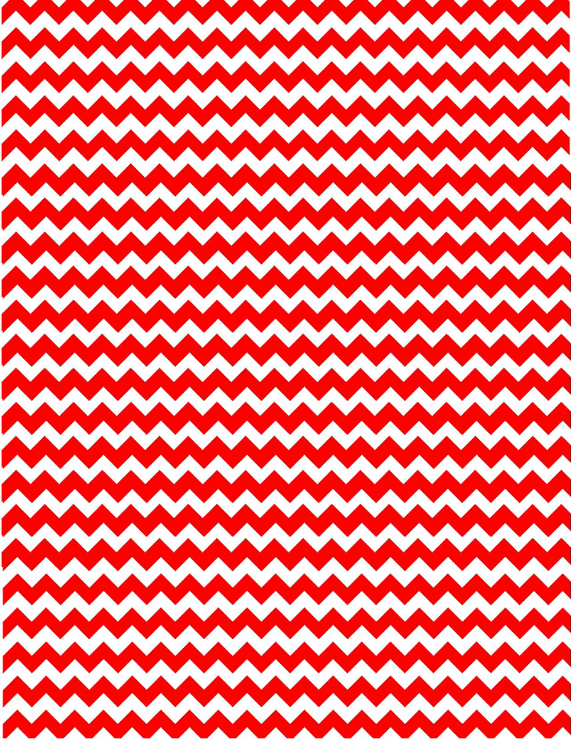 Red white zigzag pattern white free wallpaper - medium preview image