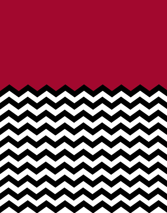 Red black white zigzag pattern free wallpaper - medium preview image