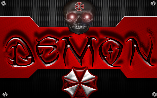 Skull cross movisa red black free wallpaper - medium preview image