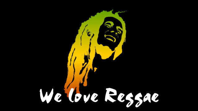 Dreadlocks reggae message black background free wallpaper - medium preview image