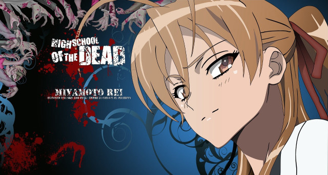 Blonde girl ponytail blood image free wallpaper - medium preview image