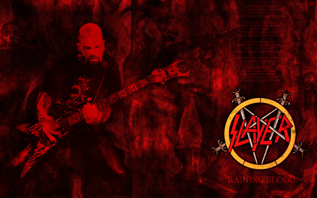 Man guitar red background logo free wallpaper - medium preview image