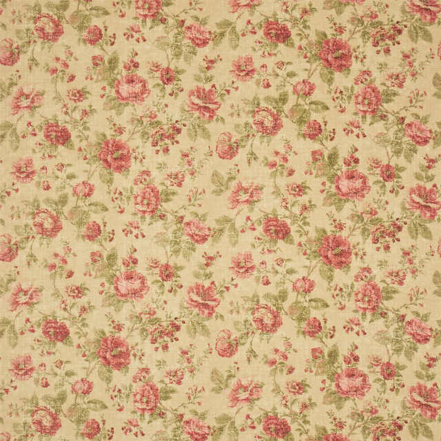 Floral pattern pink roses green free wallpaper - medium preview image