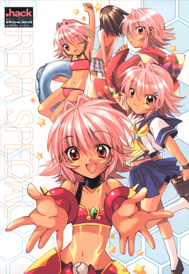 Anime girls pink hair short free wallpaper - medium preview image