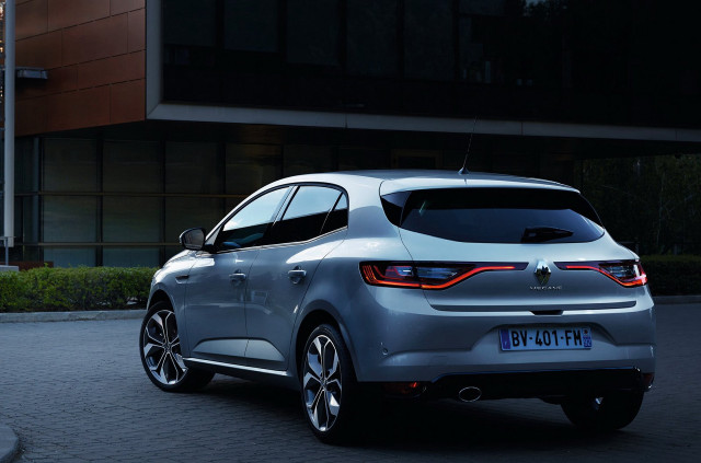 Silver car parked street building free wallpaper - medium preview image