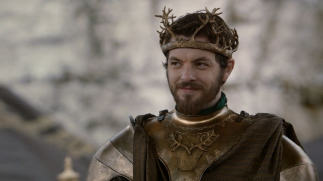 Man crown beard armor green free wallpaper - medium preview image