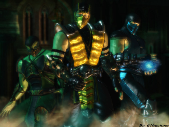 Costume party dark room fog free wallpaper - medium preview image