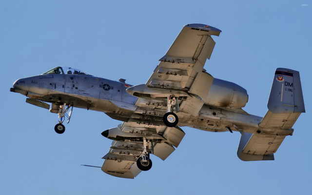 Silver jet blue sky propeller free wallpaper - medium preview image