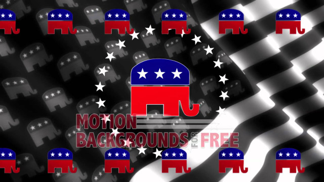 American flag elephants motion background free wallpaper - medium preview image