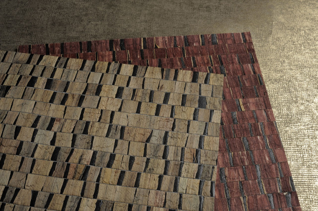 Wood ground wall clock wood free wallpaper - medium preview image