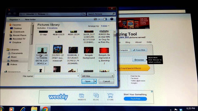 Computer screen web page web free wallpaper - medium preview image