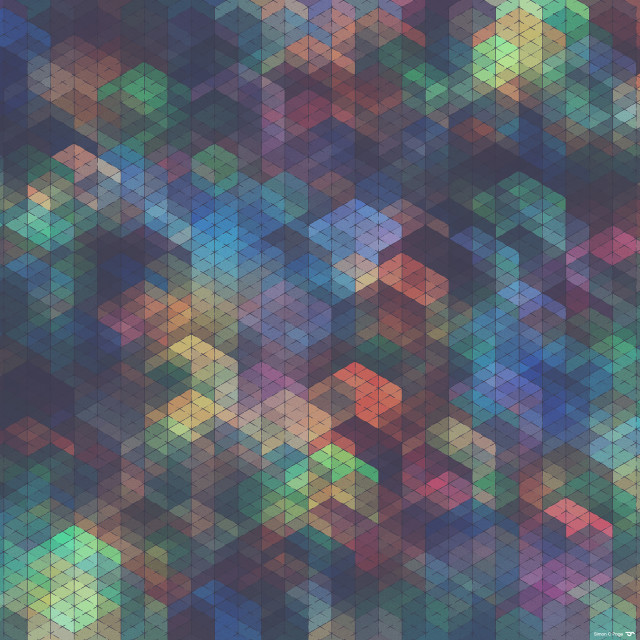 Colorful background cubes vibrant patterns free wallpaper - medium preview image