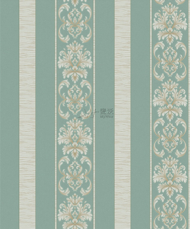 Striped wallpaper flower design pattern free wallpaper - medium preview image