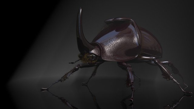 Large insect long neck weapon free wallpaper - medium preview image