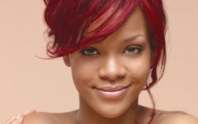 Woman red hair tattoo smiling #2 free wallpaper - medium preview image
