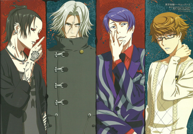 Anime characters red wall blue free wallpaper - medium preview image