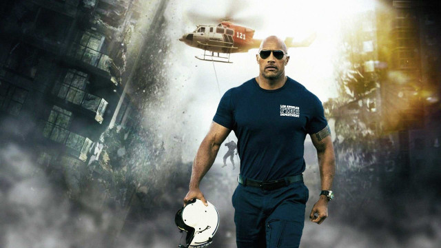 Man blue shirt helmet walking free wallpaper - medium preview image