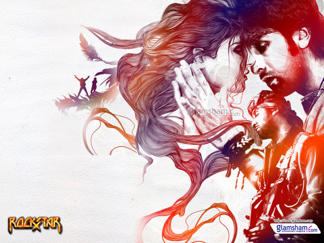 Man woman bird poster lyco free wallpaper - medium preview image