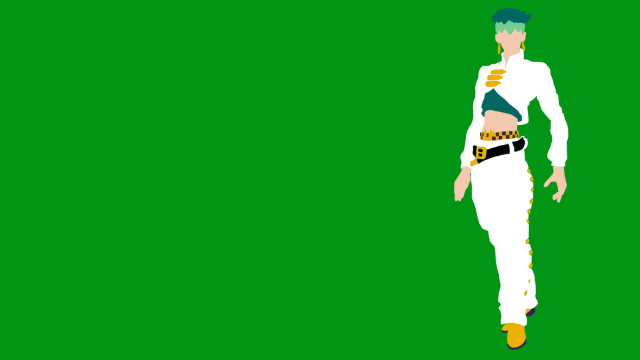 Man white suit yellow shoes free wallpaper - medium preview image