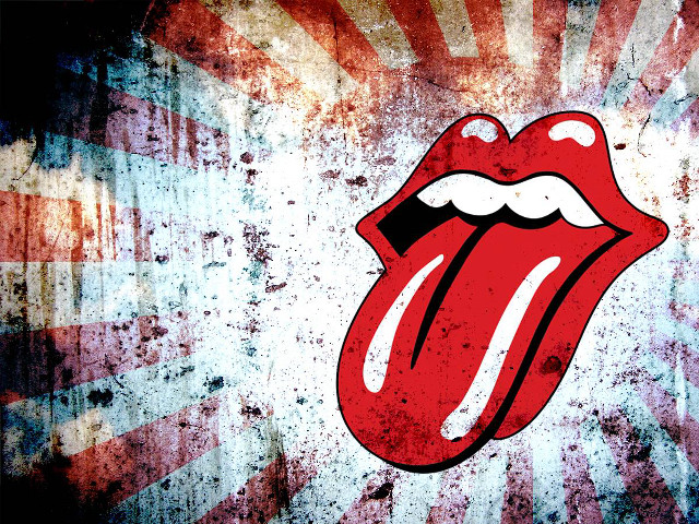 Red tongue grungy background british free wallpaper - medium preview image