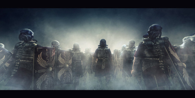 Men armor foggy area fog free wallpaper - medium preview image