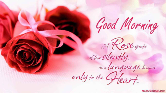 Roses on table with message free wallpaper - medium preview image