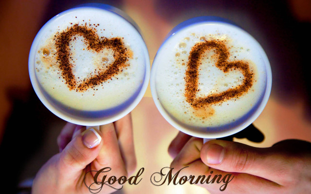 Two hands holding cups heart free wallpaper - medium preview image