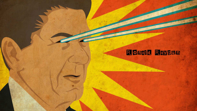 Man pencil mouth rayonism dystopian free wallpaper - medium preview image