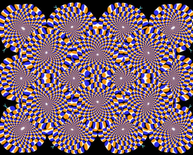 Computer generated blue yellow flower free wallpaper - medium preview image