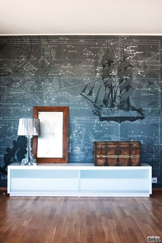 Room mural dresser mirror lamp free wallpaper - medium preview image