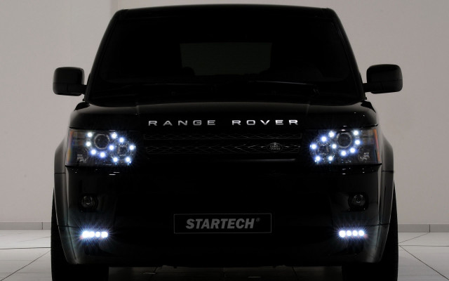 Range rover lights on front free wallpaper - medium preview image