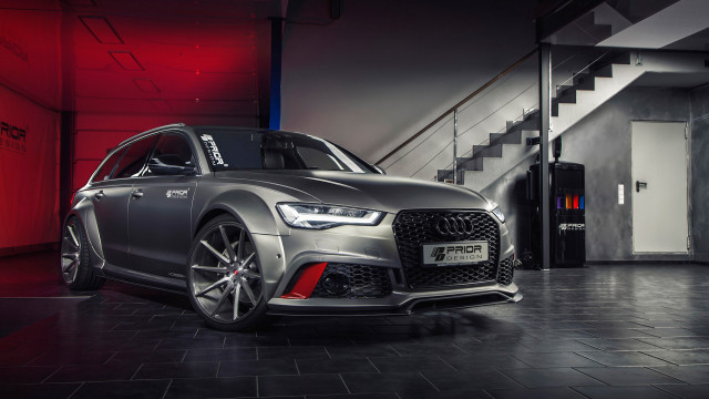 Silver car garage staircase red free wallpaper - medium preview image